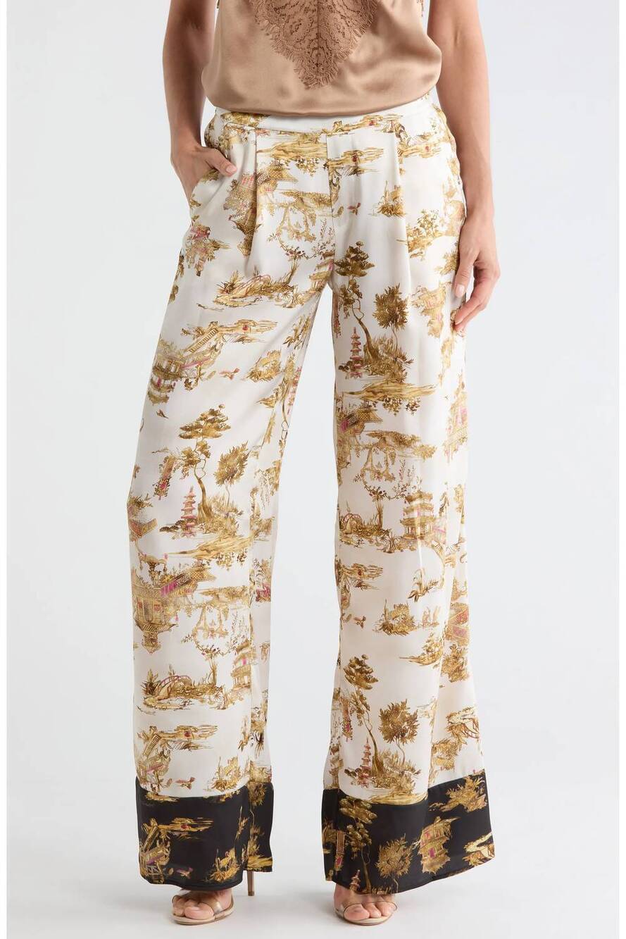 NEW L'AGENCE tavia pull on trouser